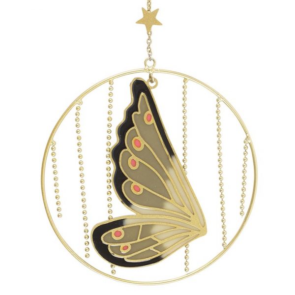 Green Fairy Wing Hanging Decoration - Image 3