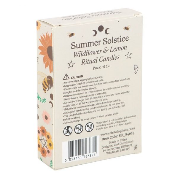 Wildflower & Lemon Summer Ritual Candles - Image 3