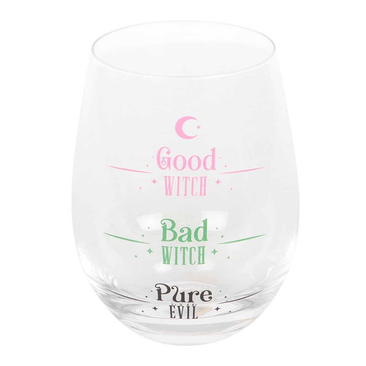 Good Witch, Bad Witch Stemless Glass - Image 2