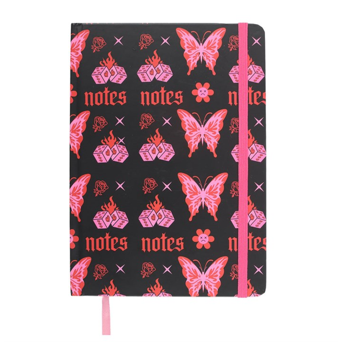 Flaming Butterfly A5 Notebook - Image 2