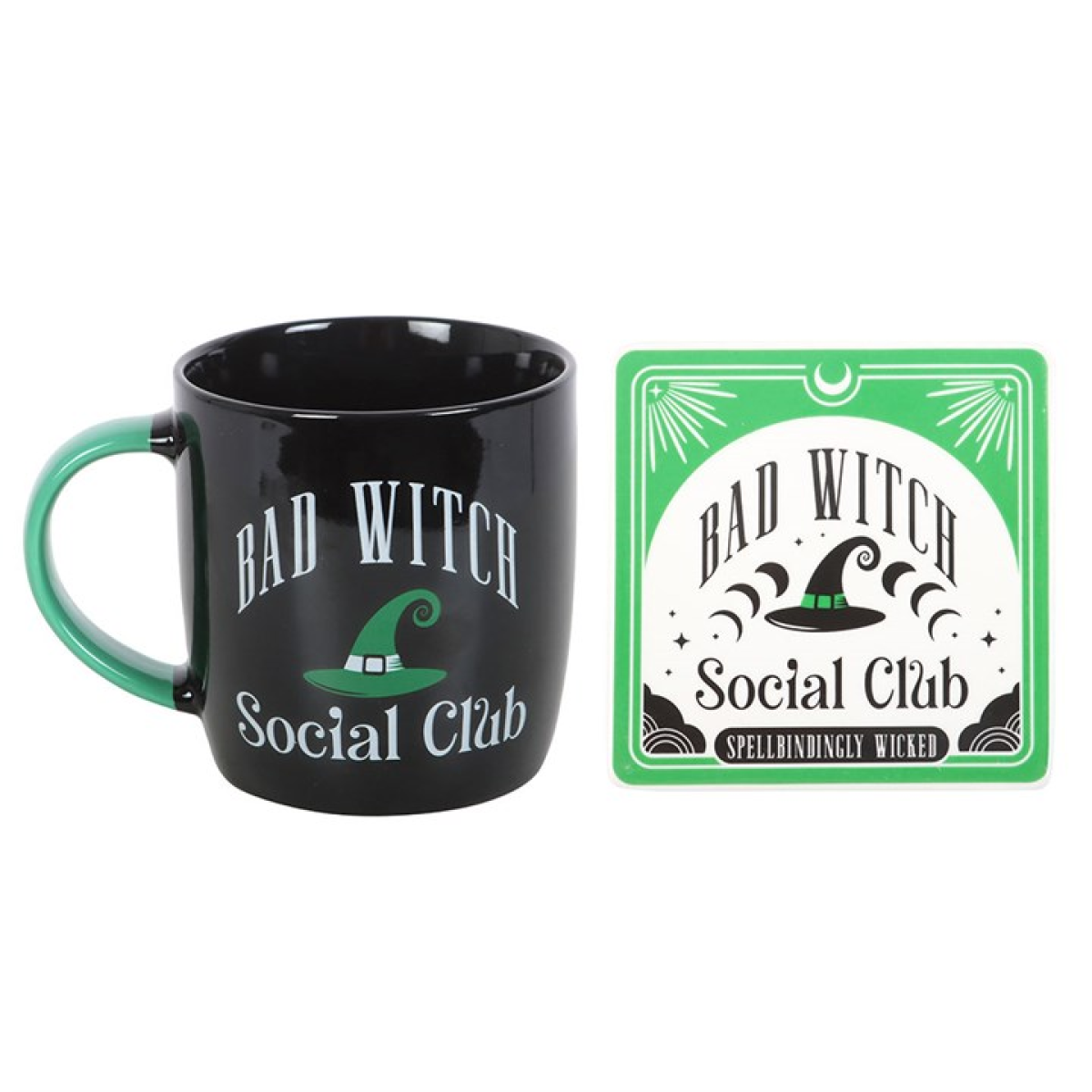 Bad Witch Social Club Mug and Coaster Set - Image 2