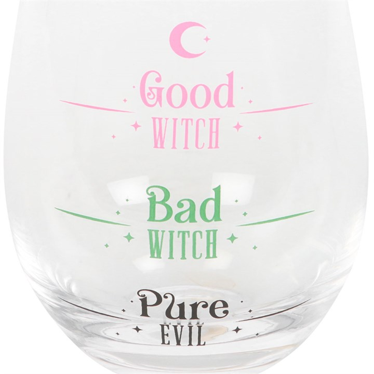 Good Witch, Bad Witch Stemless Glass - Image 3