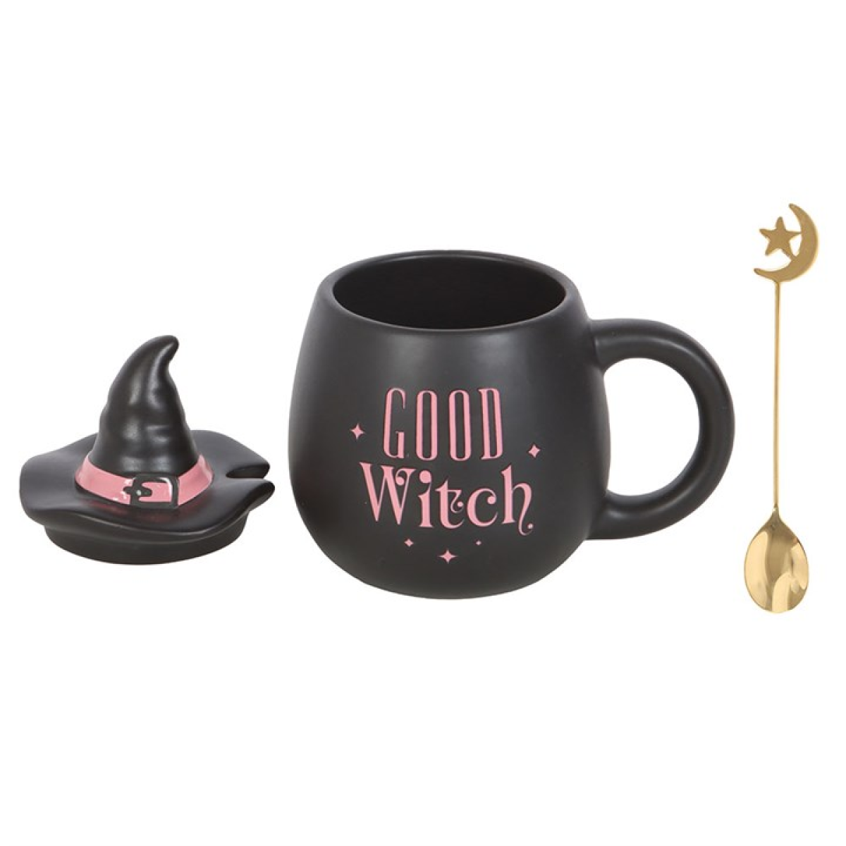 Good Witch Lidded Mug with Spoon - Image 4