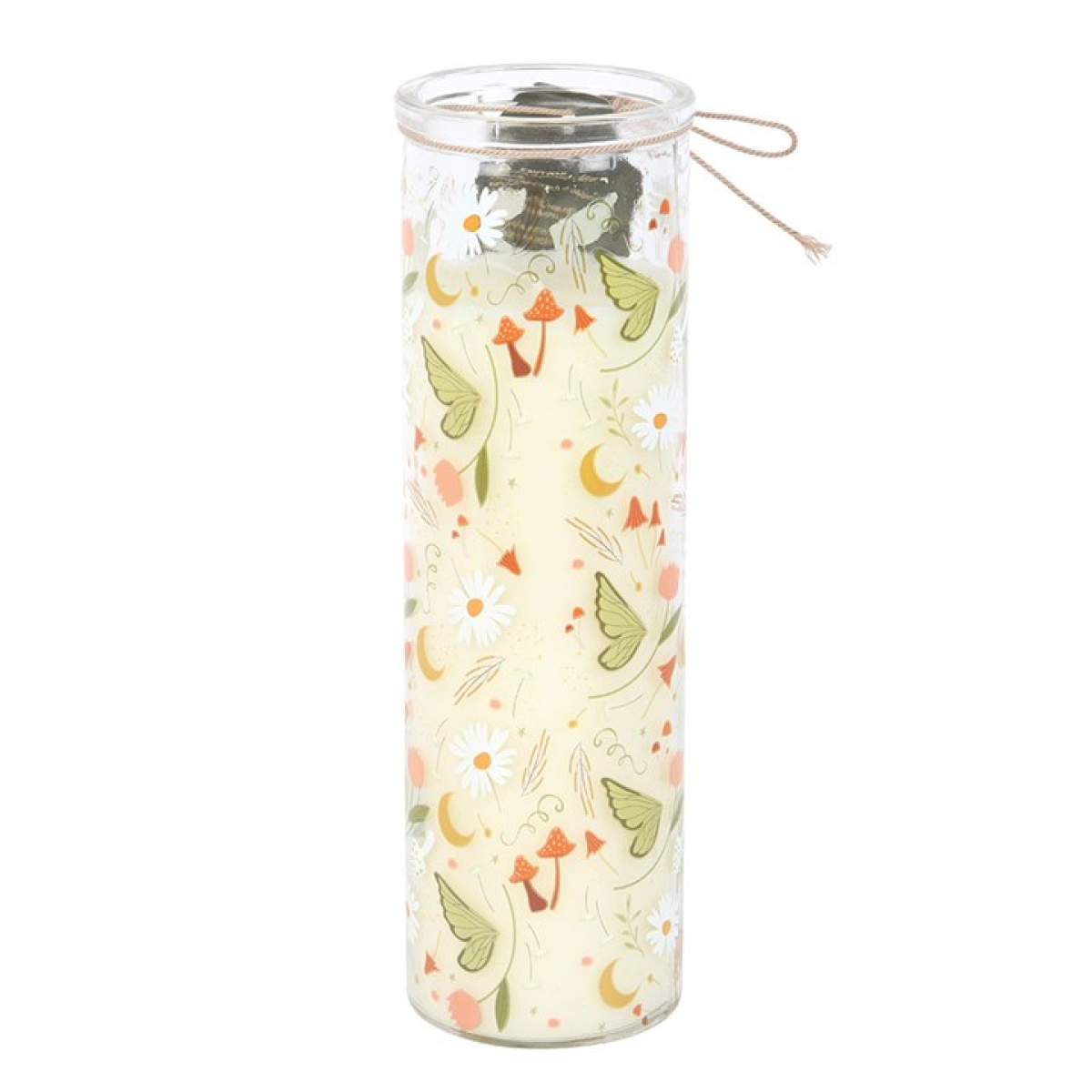 Fairy Folklore Print Moss & Sandalwood Tube Candle - Image 4