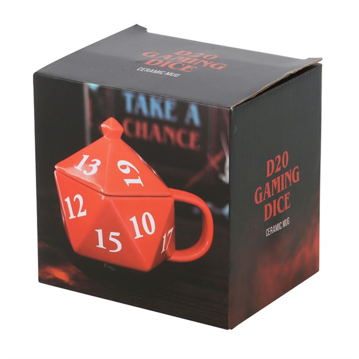 D20 Gaming Dice Shaped Mug - Image 5