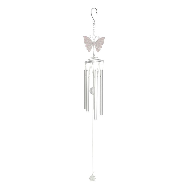 White Butterfly Windchime - Image 2