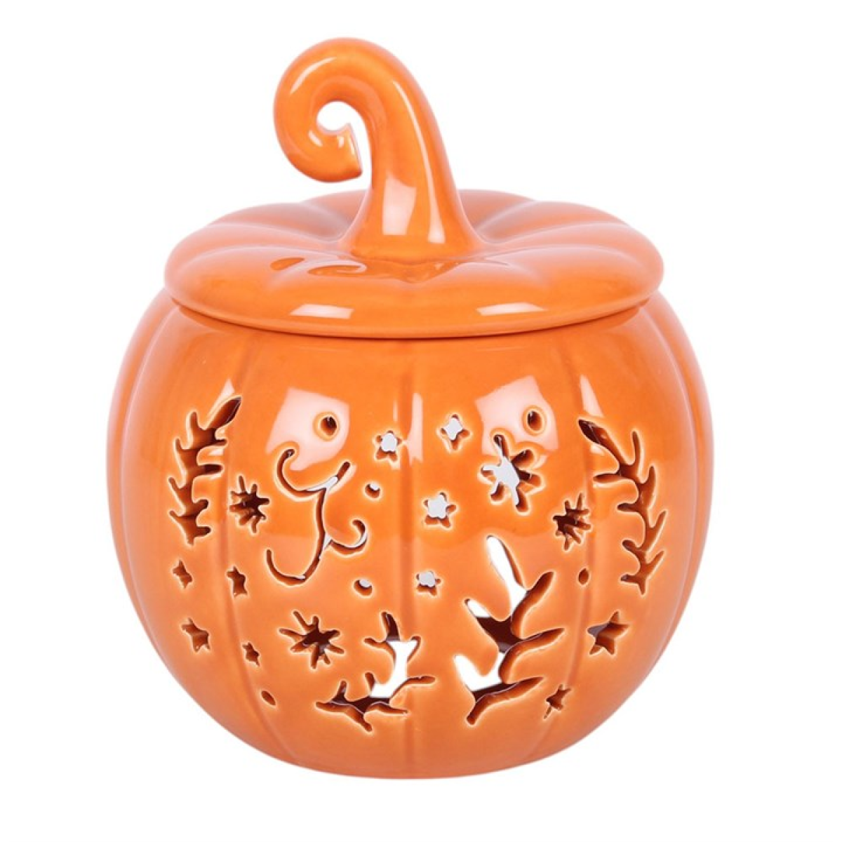 Orange Folk Pumpkin Oil Burner and Wax Warmer - Image 2