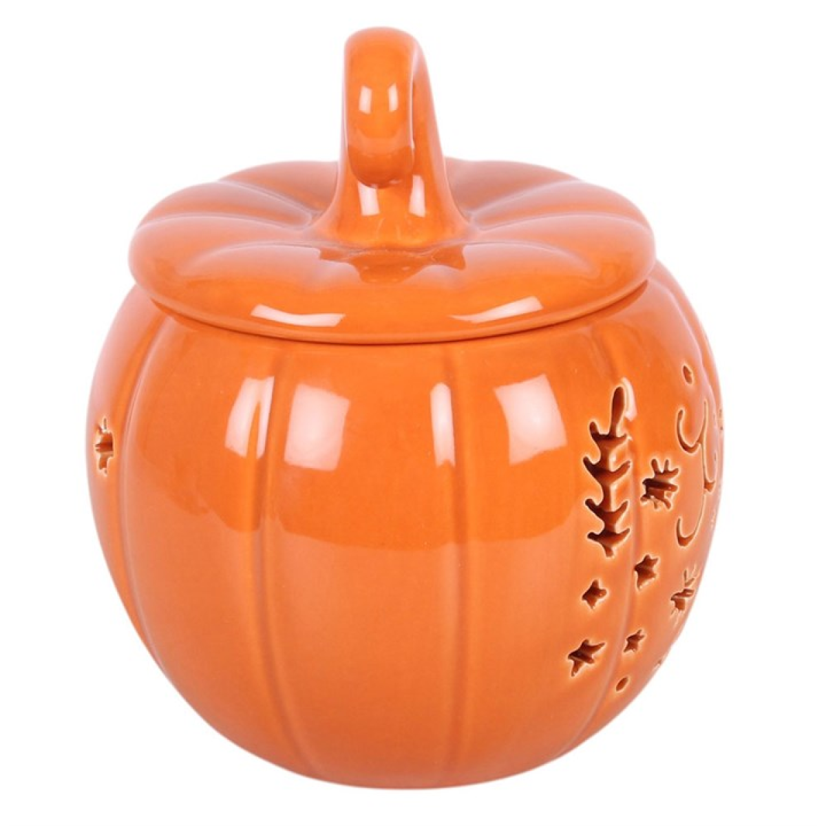 Orange Folk Pumpkin Oil Burner and Wax Warmer - Image 4