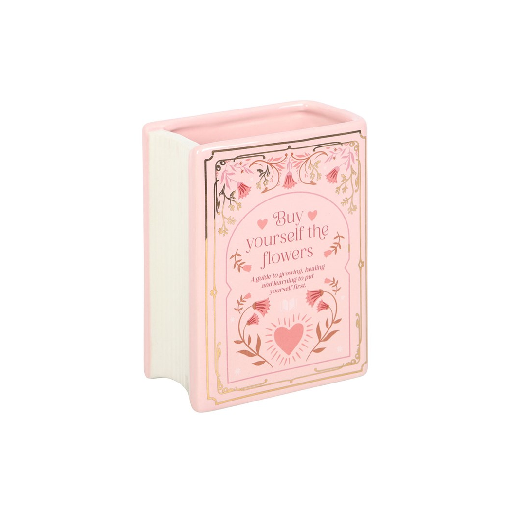 Pink Book Shaped Vase - Image 3